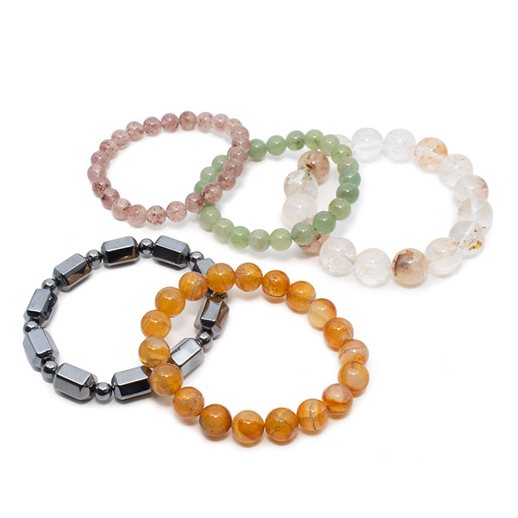 石との偶然を楽しむ ～パスクルお楽しみブレスレット～（全6色） 写真