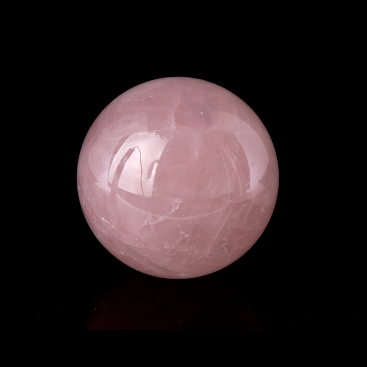 【一点もの】スターローズクォーツ スフィア 写真