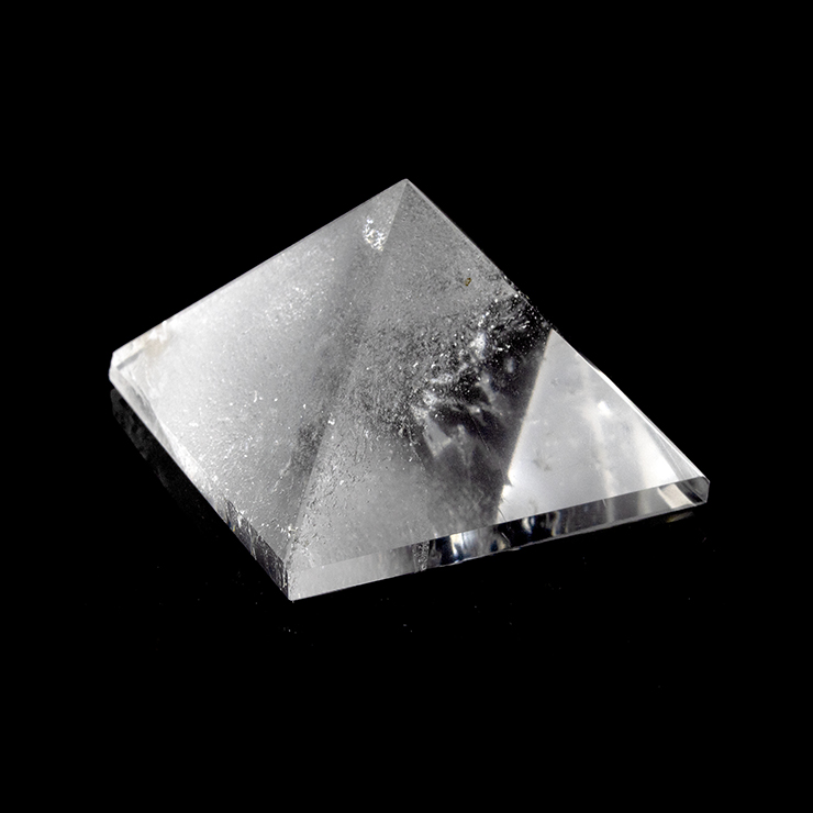 【一点もの】ヒマラヤ産 クリスタル(本水晶)ピラミッド 写真