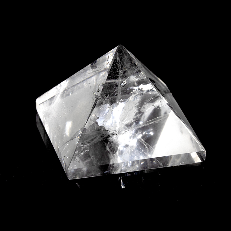 【一点もの】ヒマラヤ産 クリスタル(本水晶)ピラミッド 写真