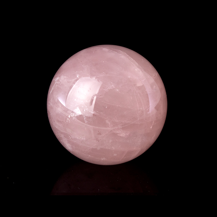 【一点もの】スターローズクォーツ スフィア 写真