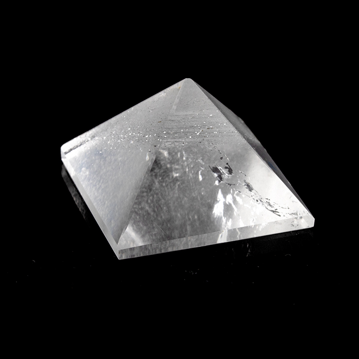 【一点もの】ヒマラヤ産 クリスタル(本水晶)ピラミッド 写真