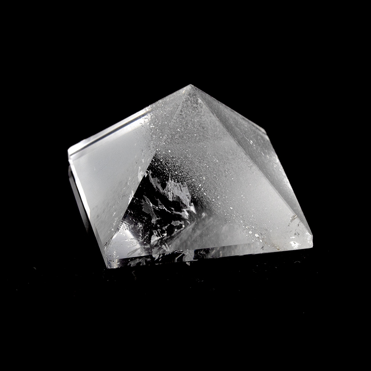 【一点もの】ヒマラヤ産 クリスタル(本水晶)ピラミッド 写真