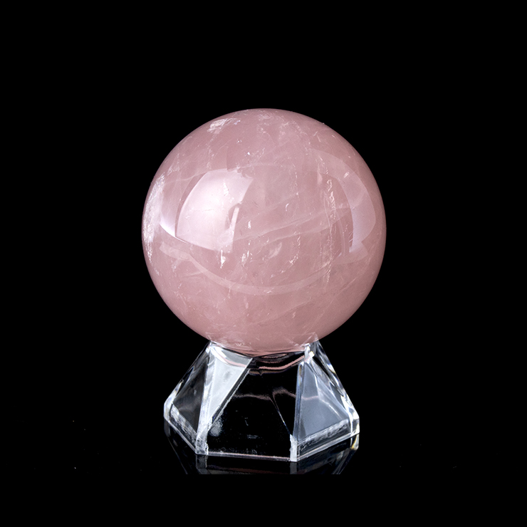 【一点もの】スターローズクォーツ スフィア 写真