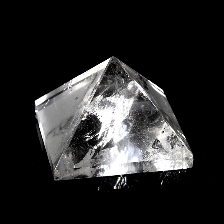 【一点もの】ヒマラヤ産 クリスタル(本水晶)ピラミッド 写真